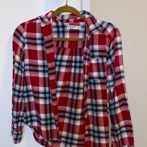 Abercrombie kids flannel